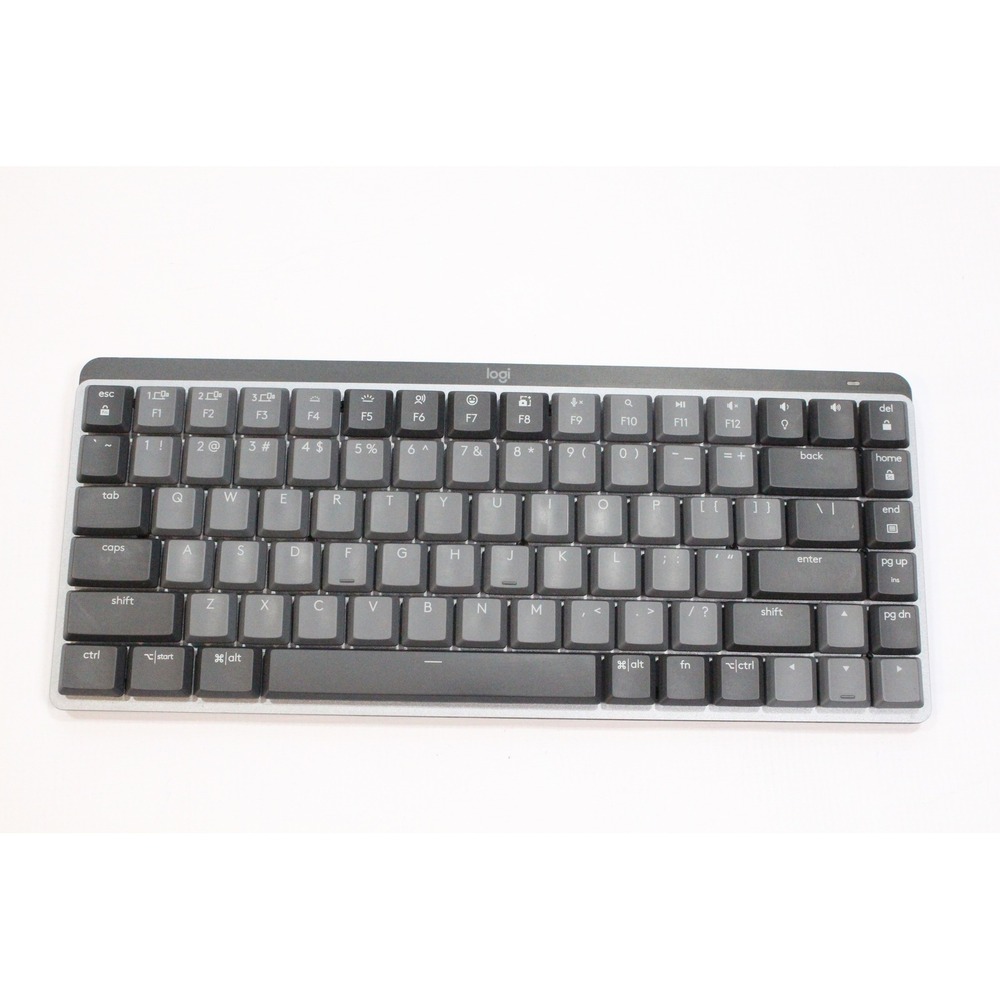 Logitech MX Mechanical Mini Wireless Keyboard Tactile Quiet Switches Graphite